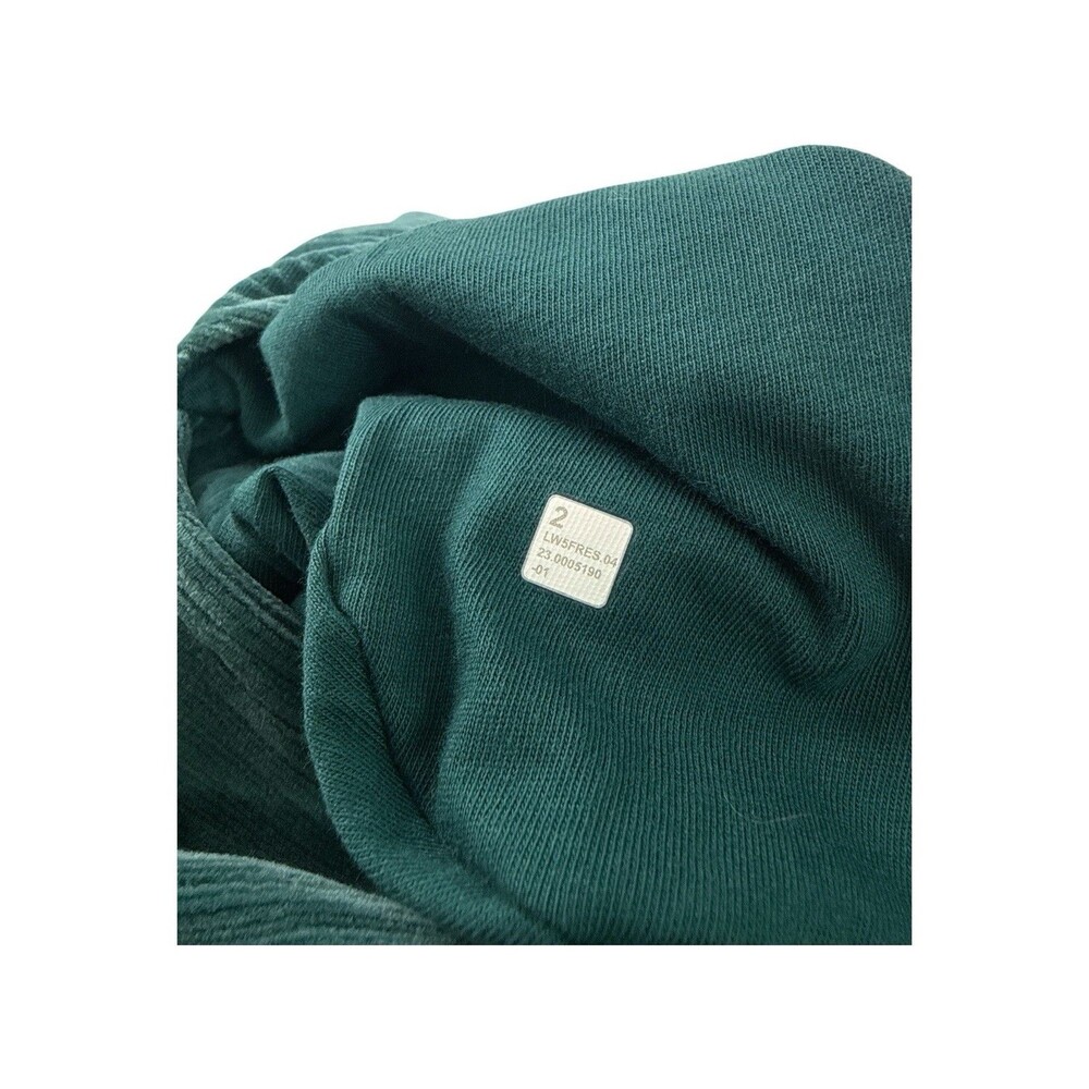Lululemon Scuba Velvet Cord Wide-Leg Pant Storm Teal Blue Size 2 - Picture 7 of 10